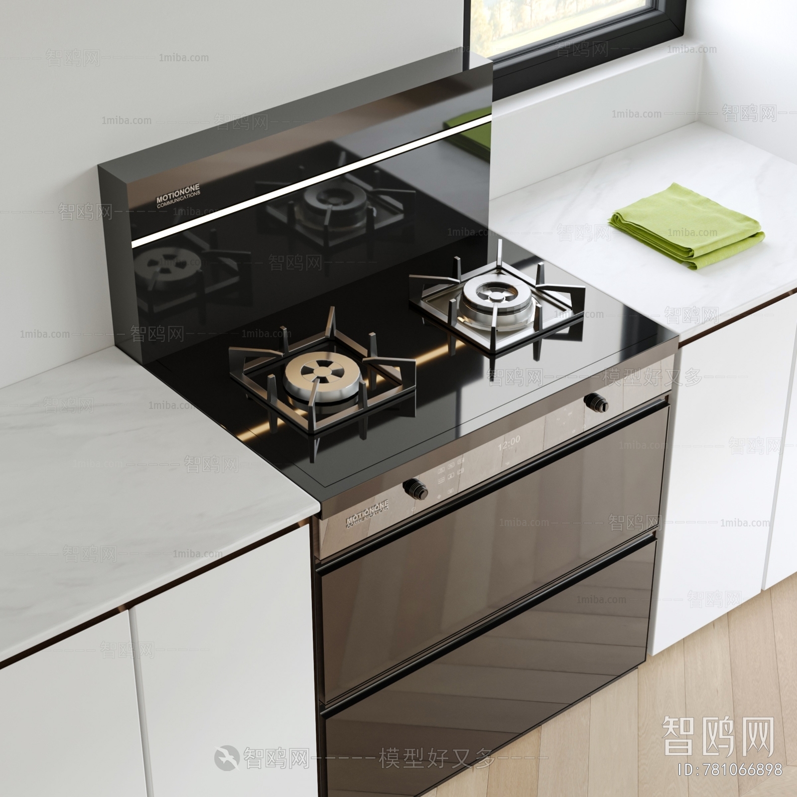 Modern Kitchen Electric Gas Range