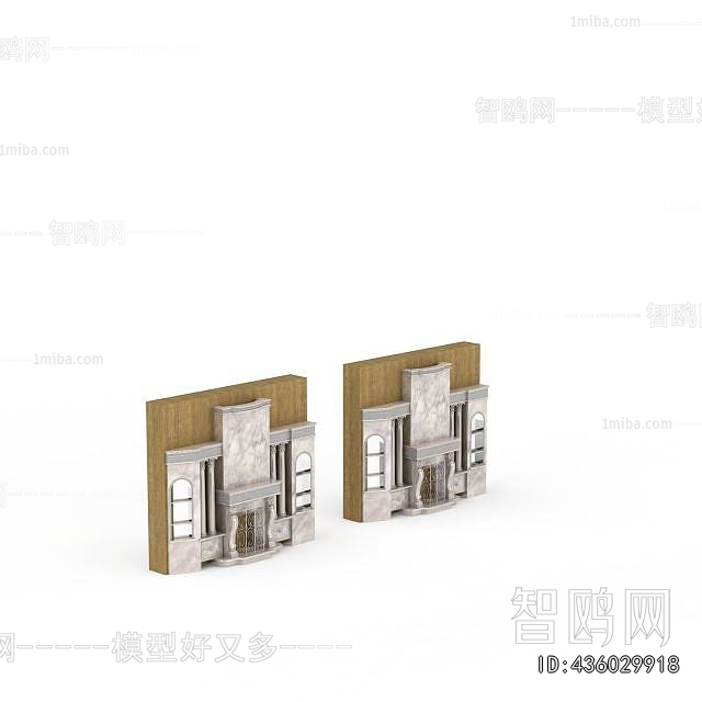 European Style Fireplace