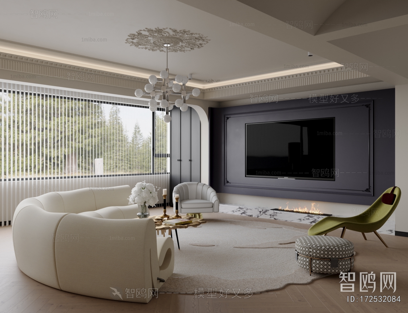 French Style A Living Room