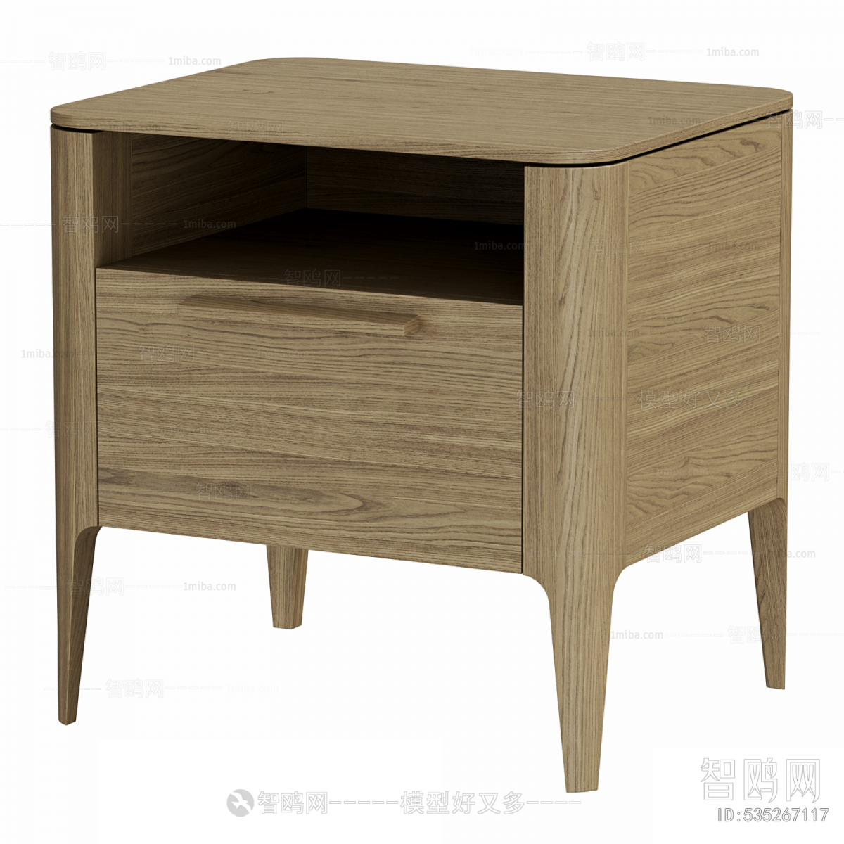 Nordic Style Bedside Cupboard