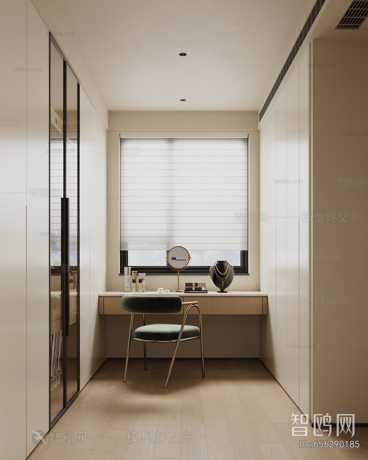 Modern Clothes Storage Area