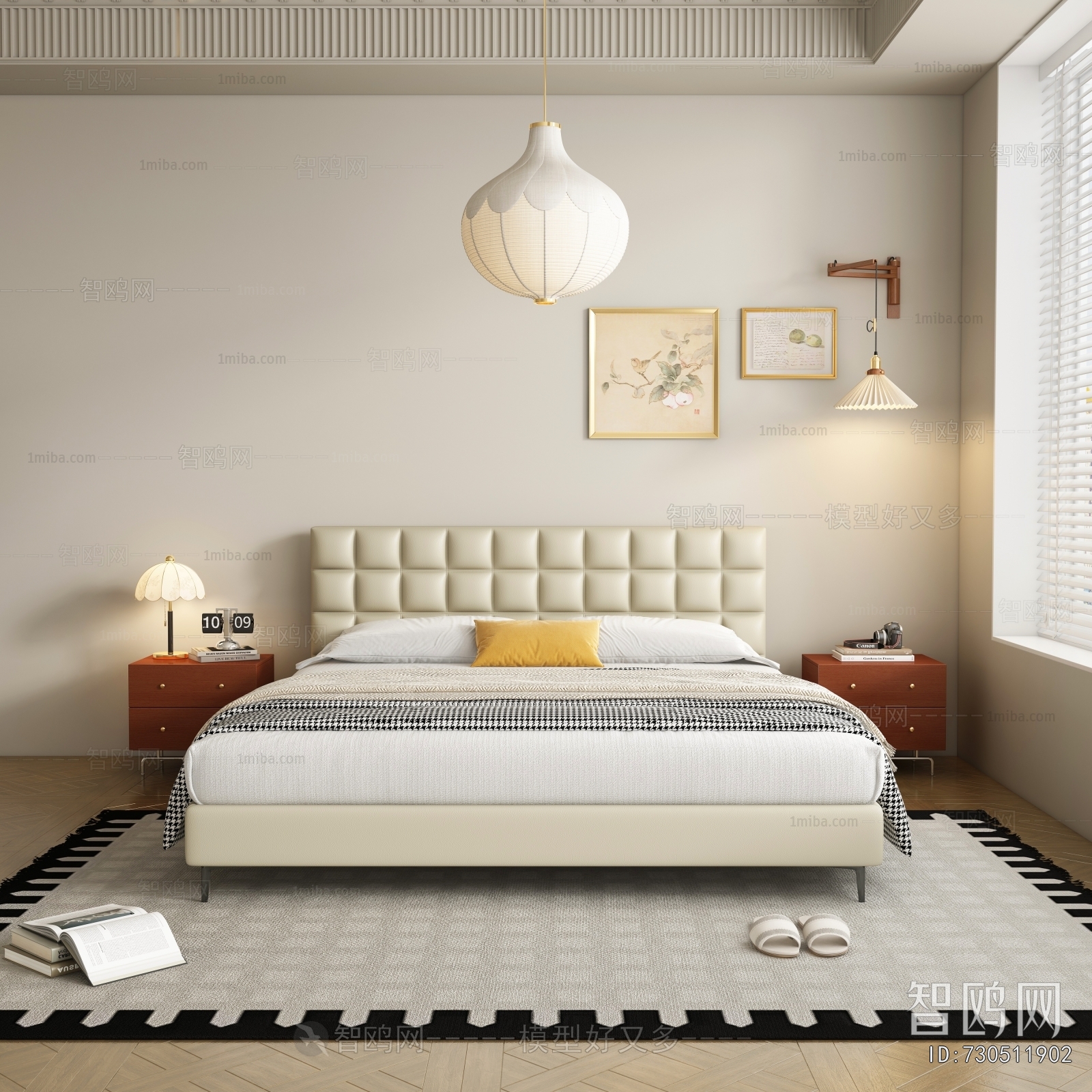 Modern Double Bed