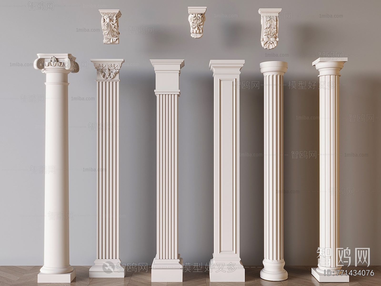 European Style Roman Pillar