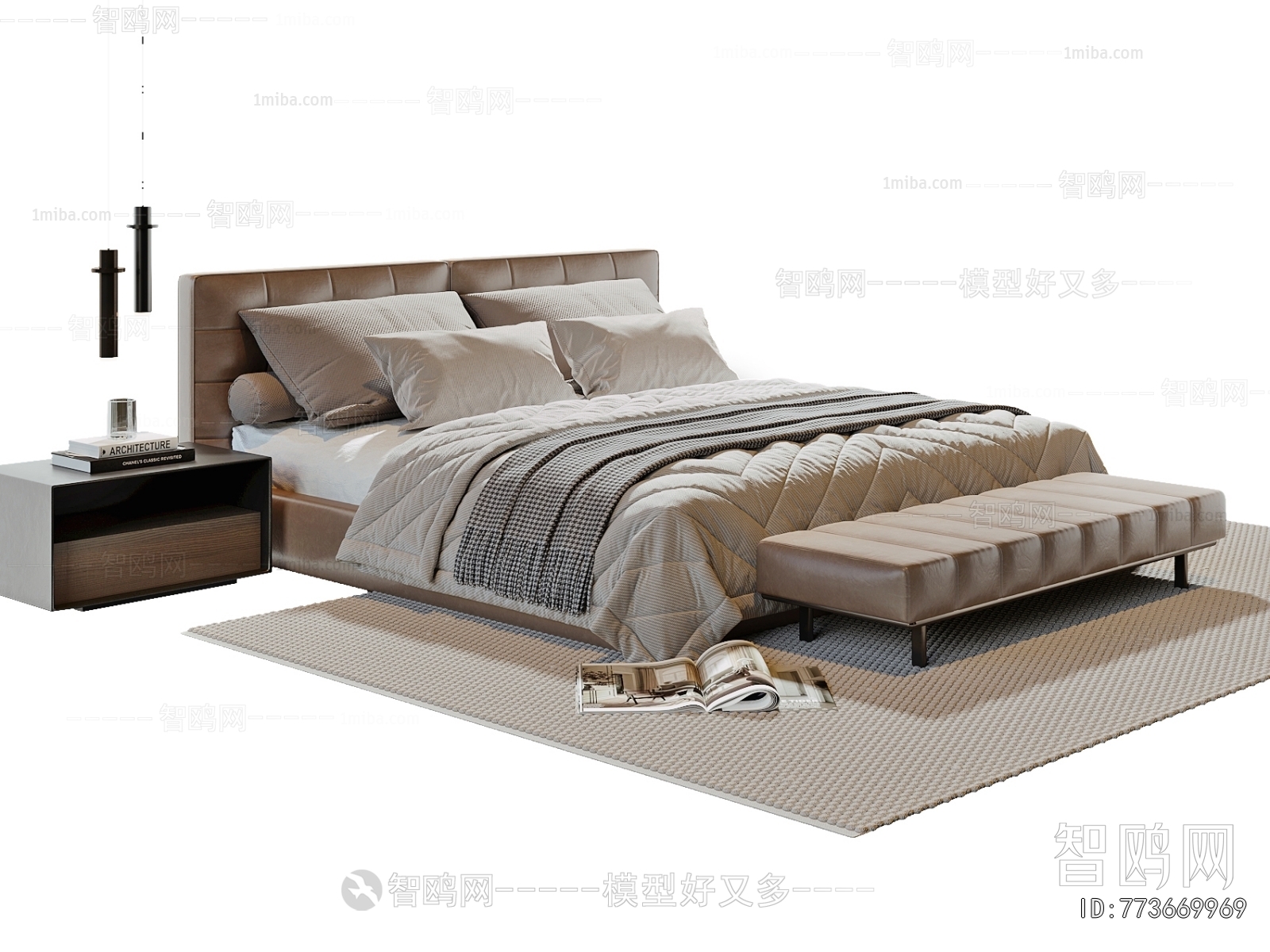 Modern Double Bed