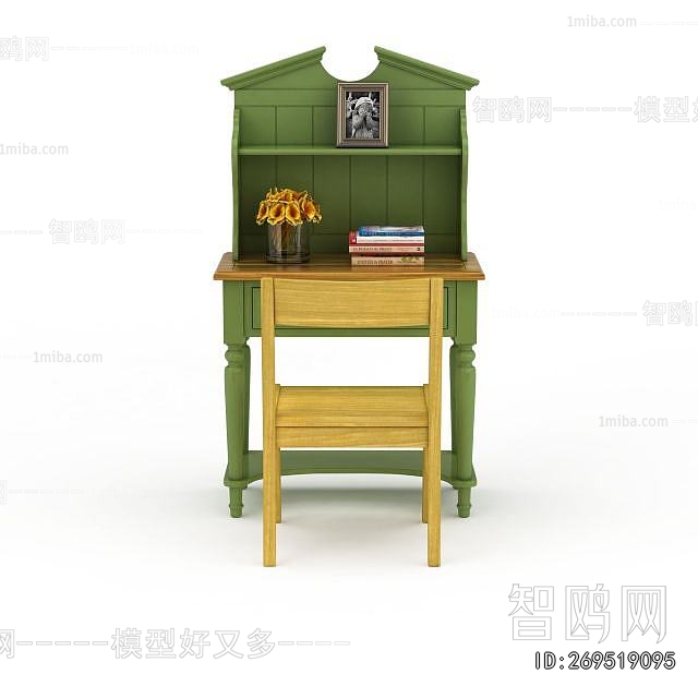 American Style Computer Desk