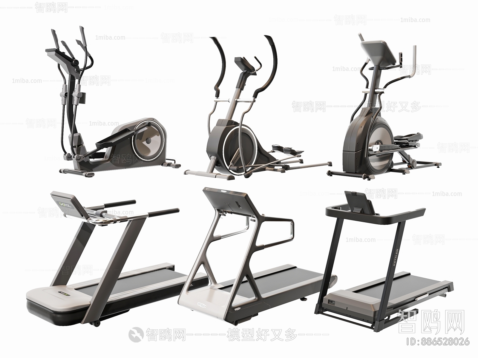 Modern Fitness Equipment