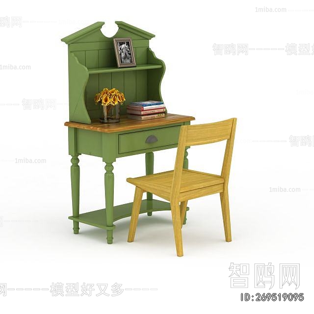 American Style Computer Desk