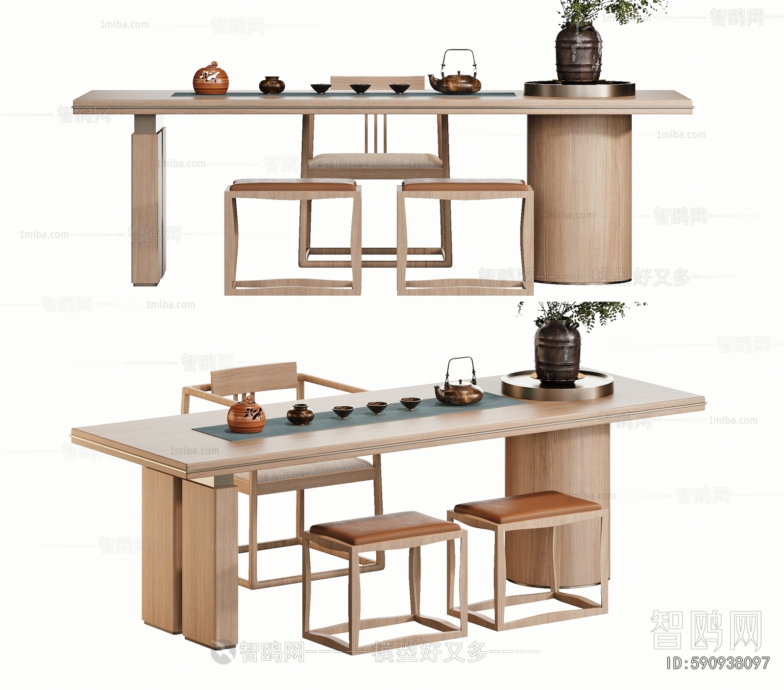 New Chinese Style Tea Tables And Chairs