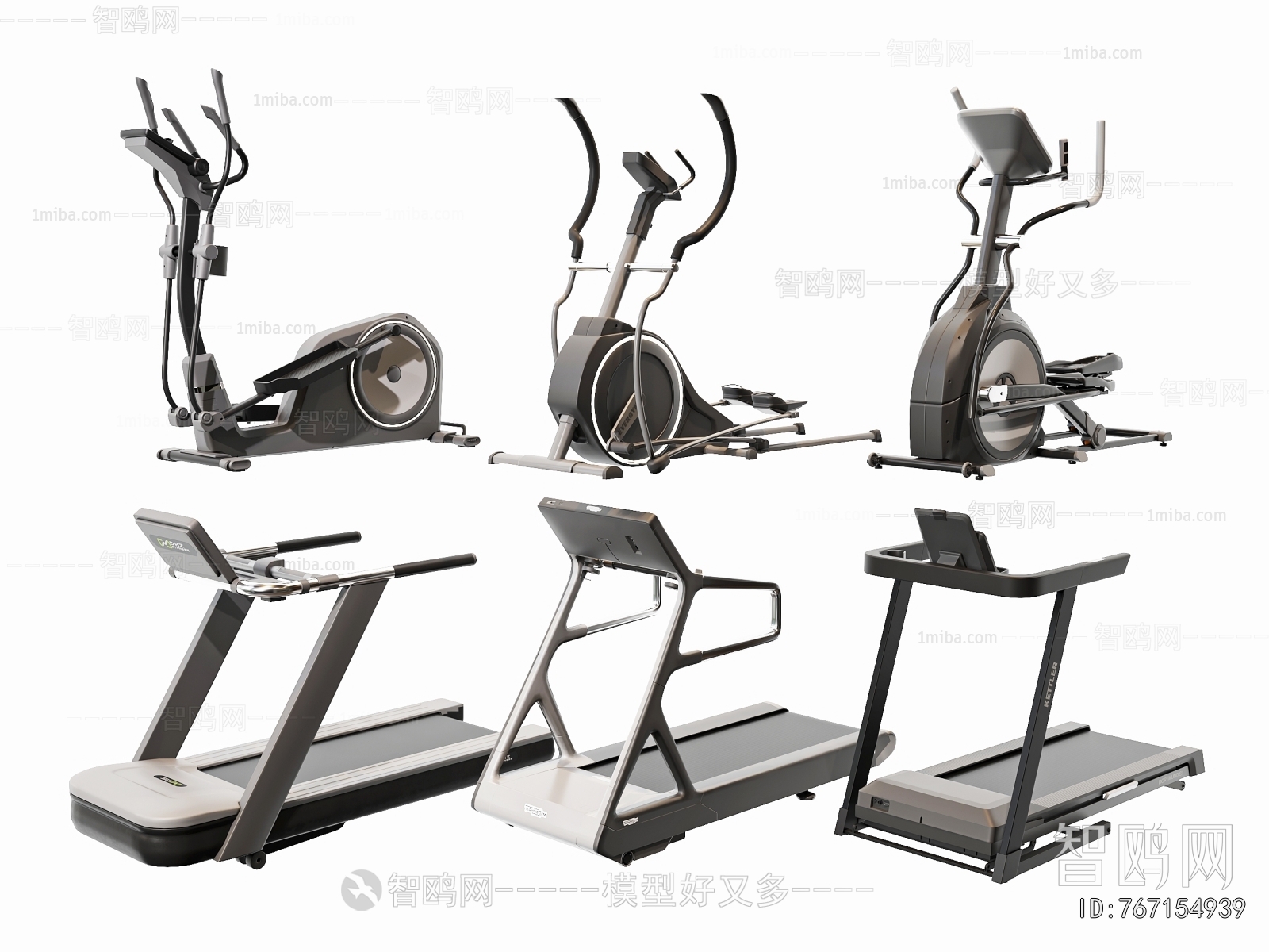 Modern Fitness Equipment