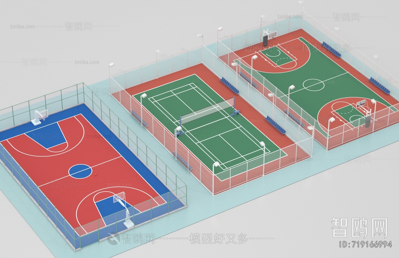 Modern Outdoor Sports Stadium