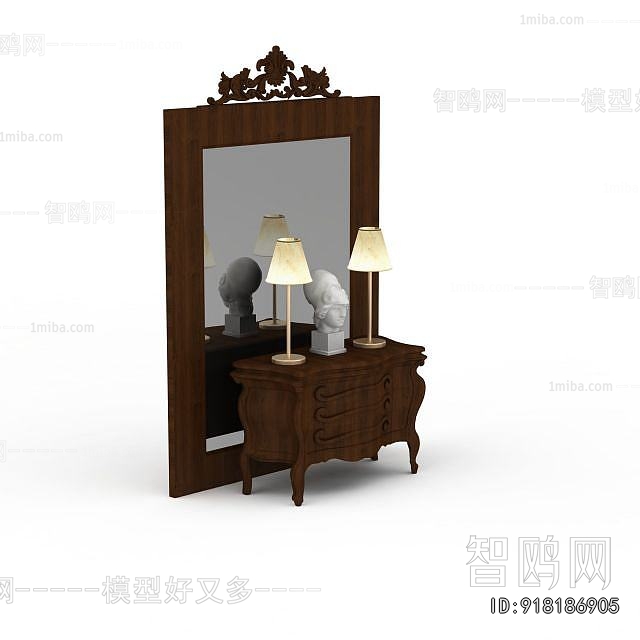 European Style Entrance Cabinet