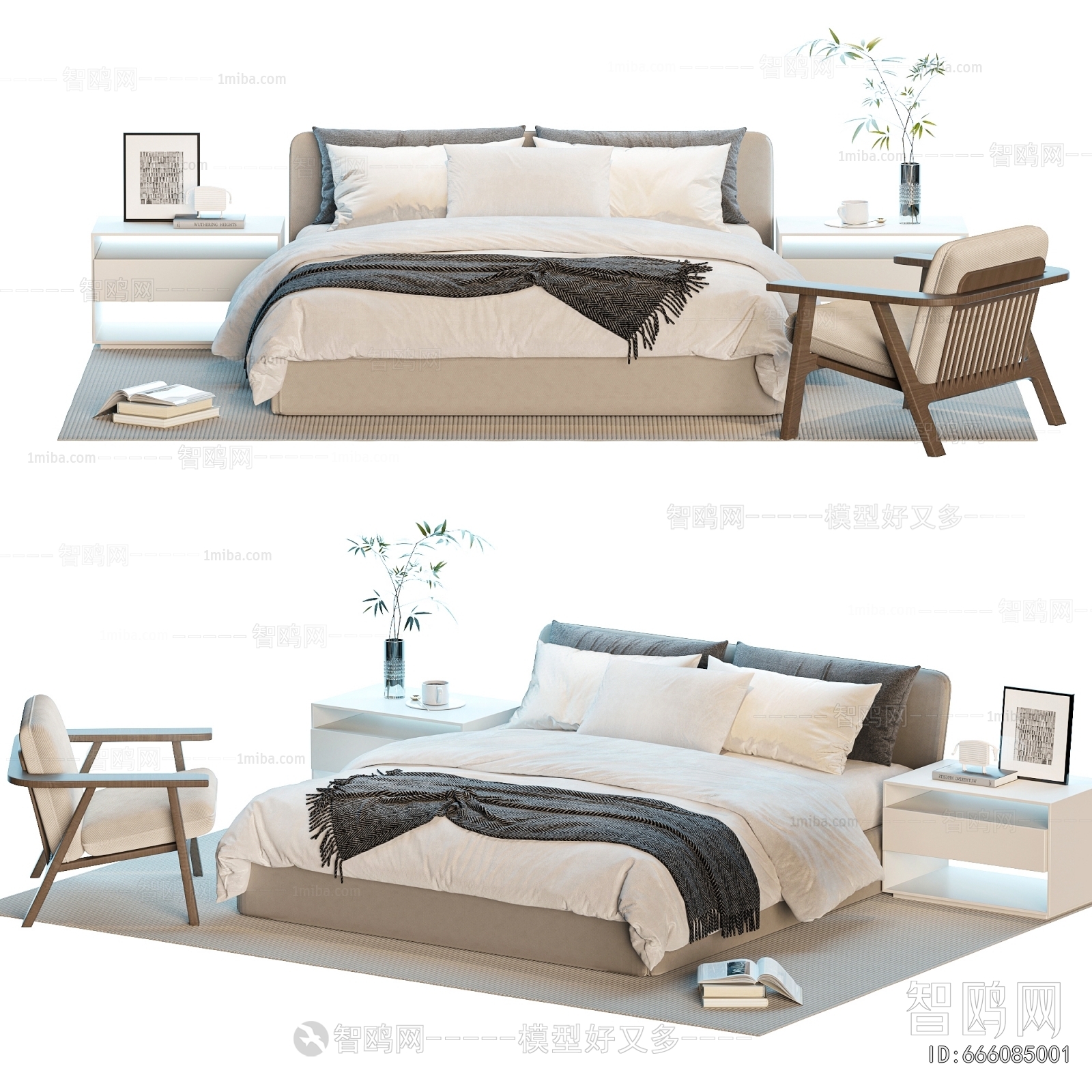 Modern Double Bed