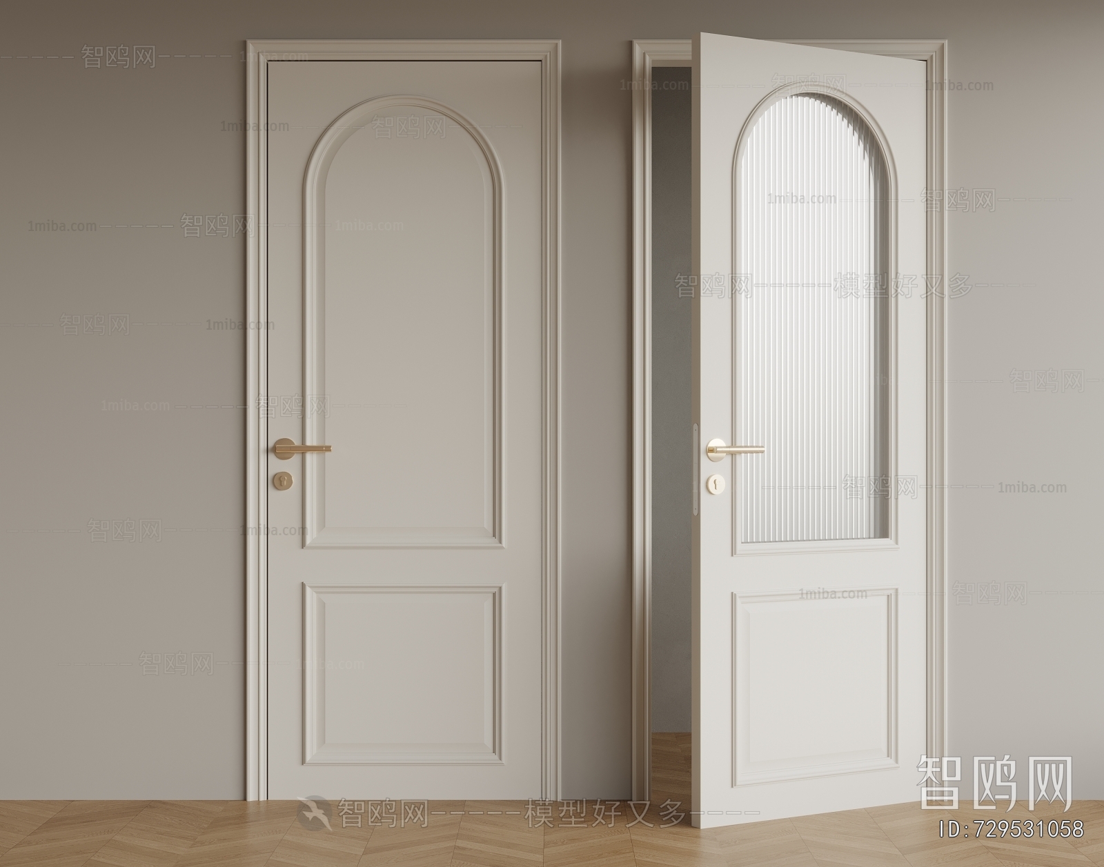 French Style Single Door
