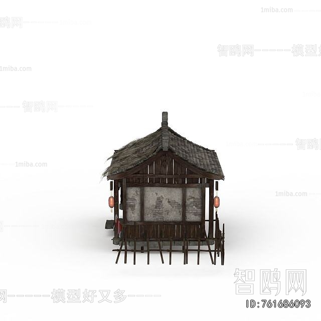 Chinese Style Ancient Architectural Buildings