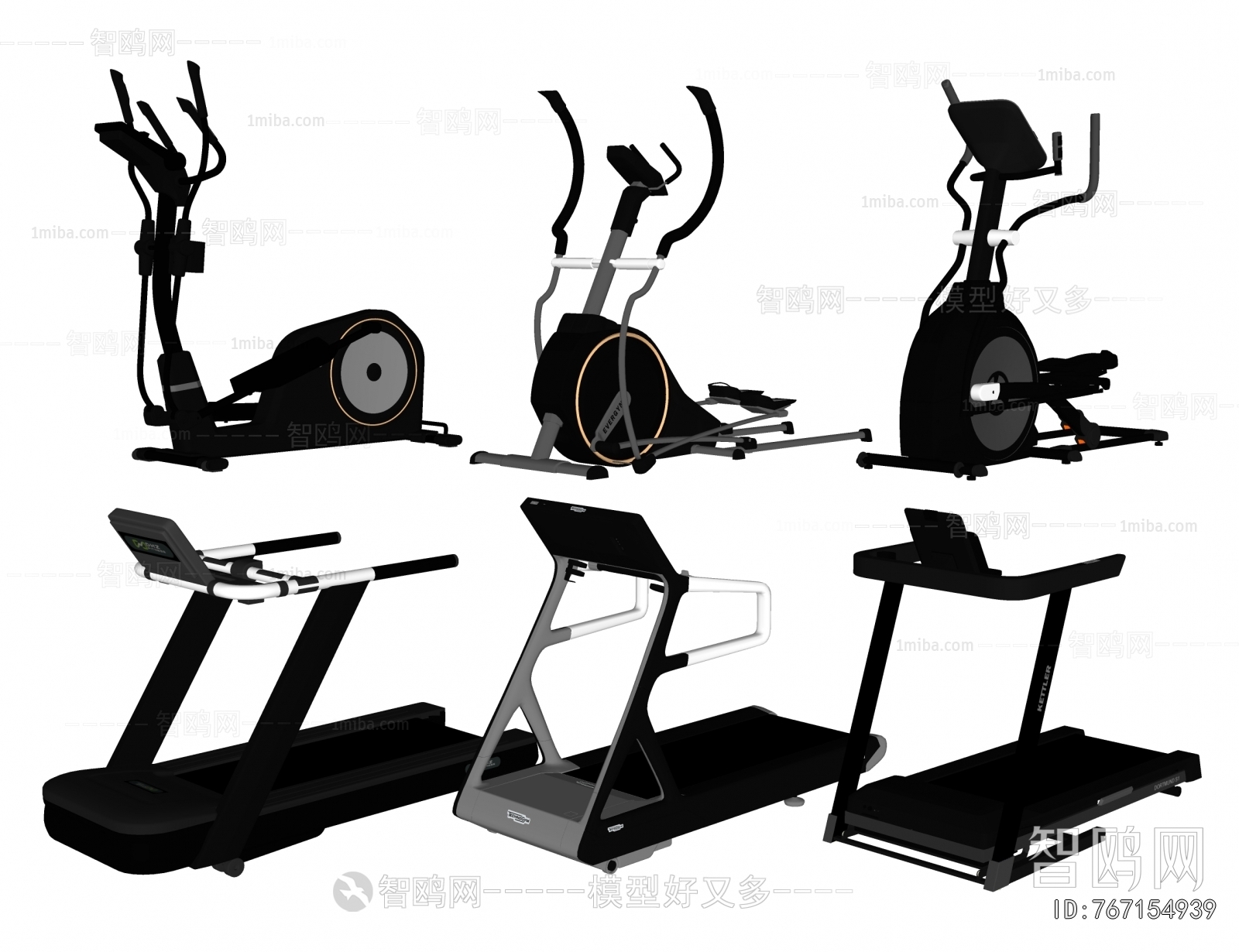 Modern Fitness Equipment