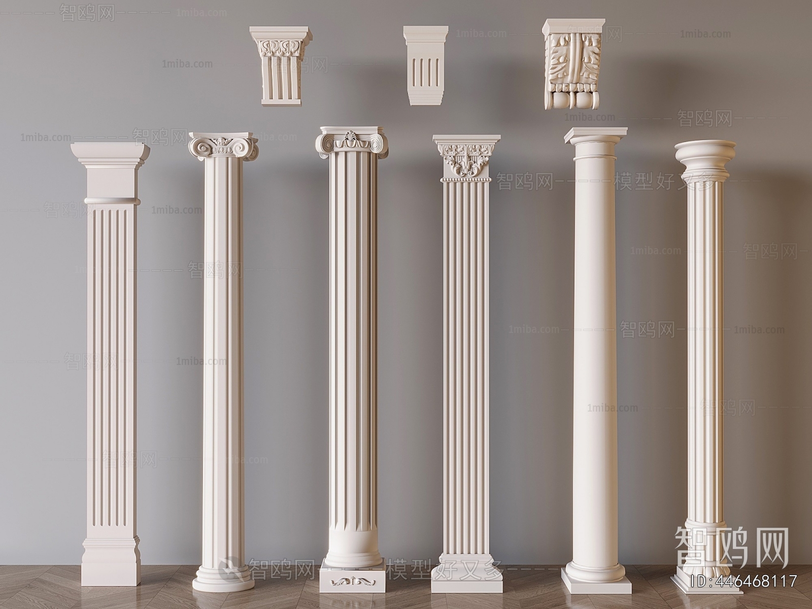 European Style Roman Pillar