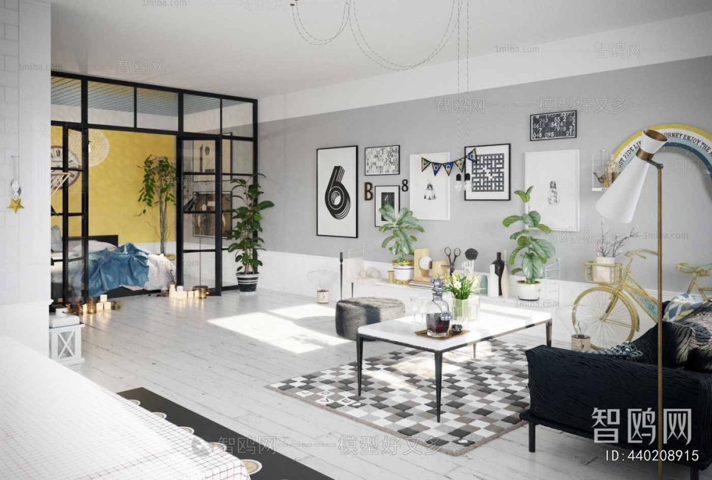 Nordic Style A Living Room