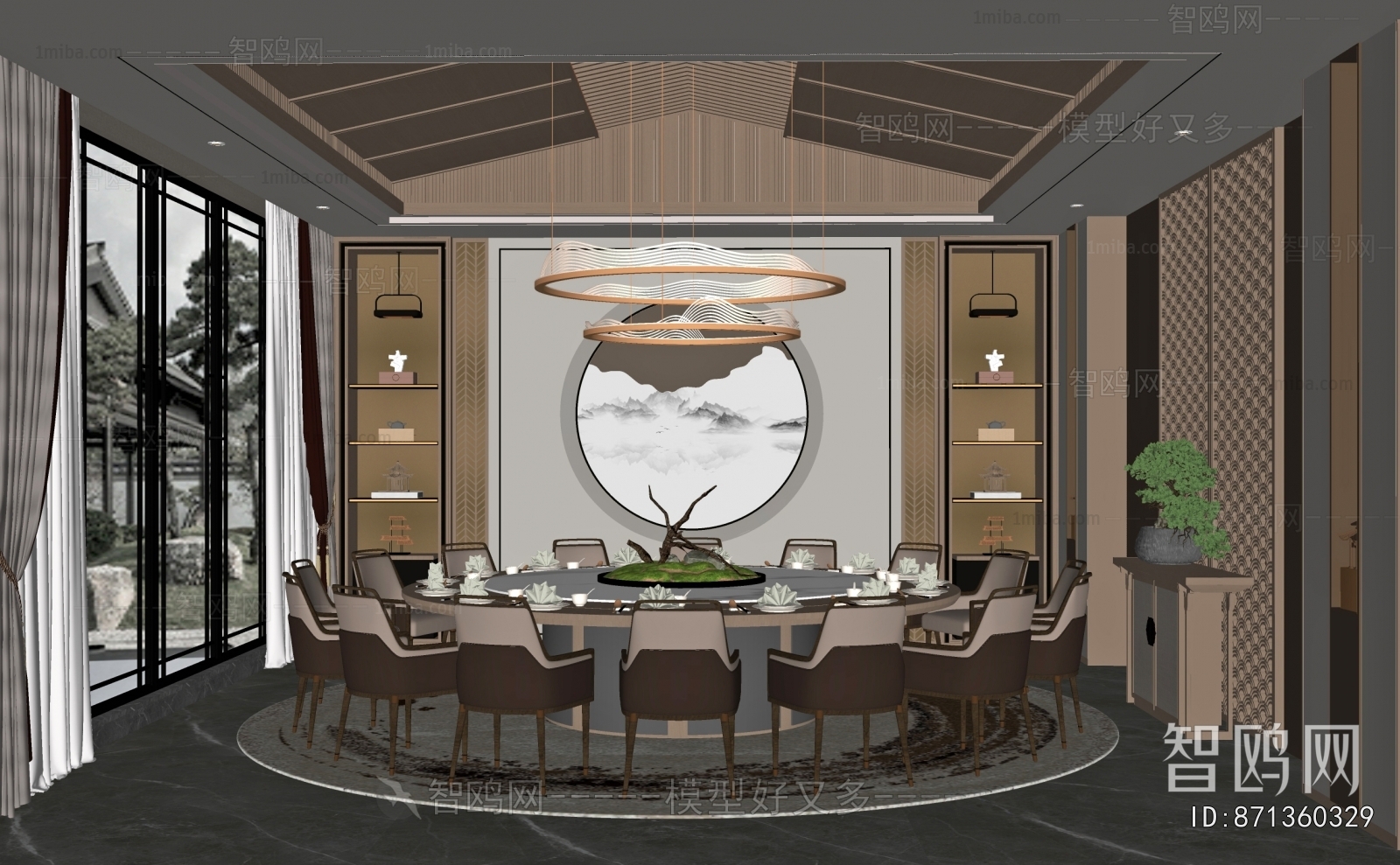 New Chinese Style Restaurant Box