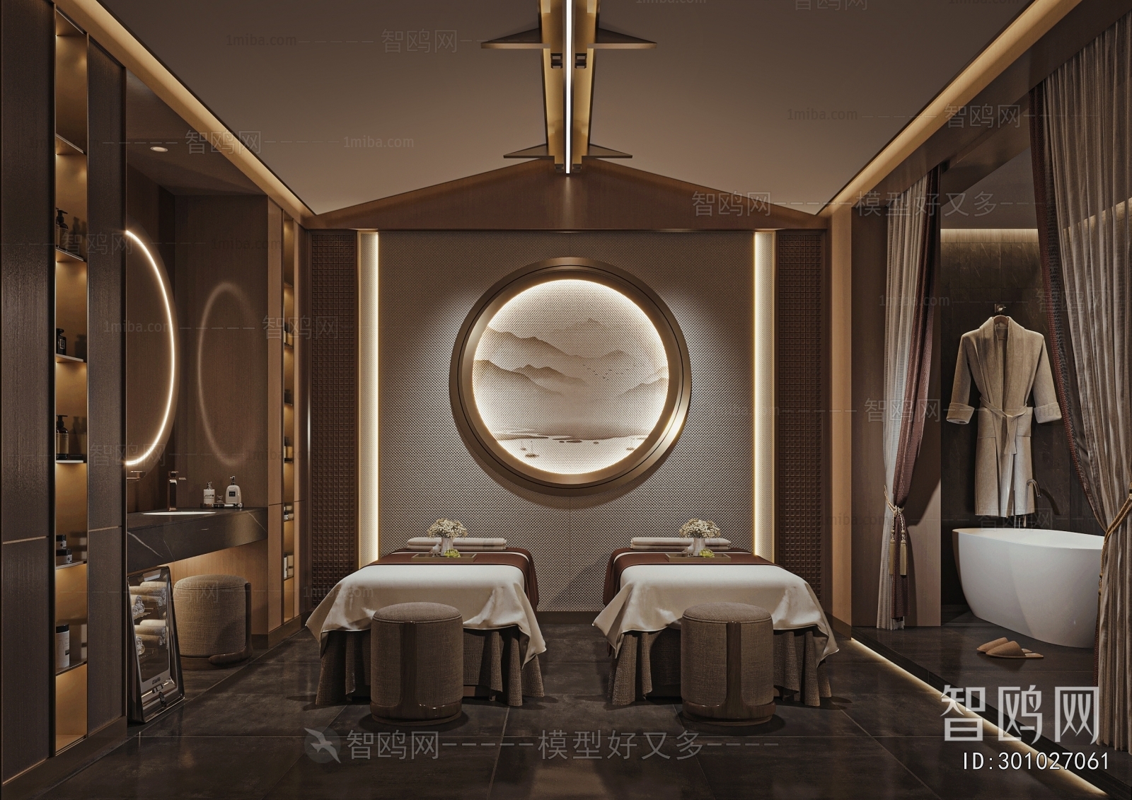 New Chinese Style SPA Beauty