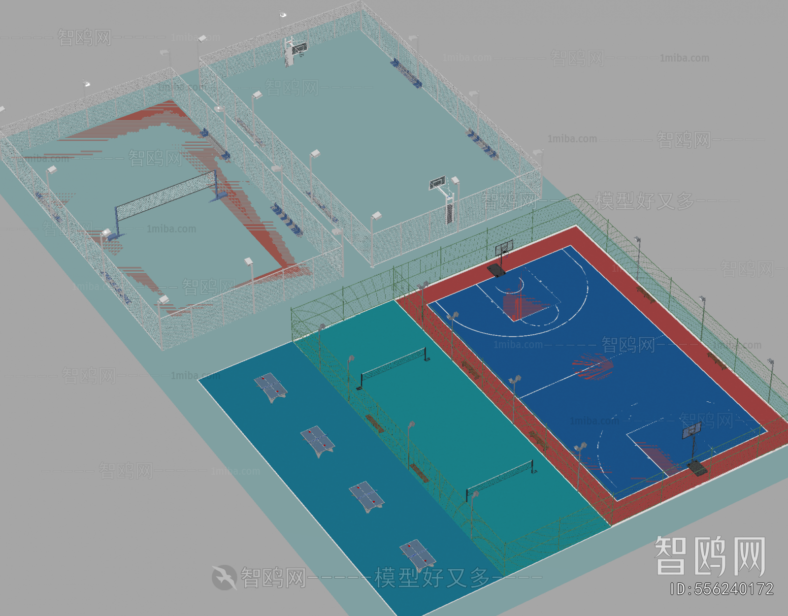 Modern Outdoor Sports Stadium