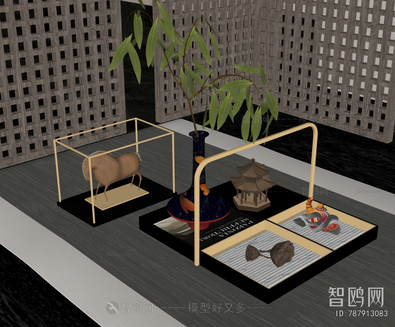 New Chinese Style Decorative Set