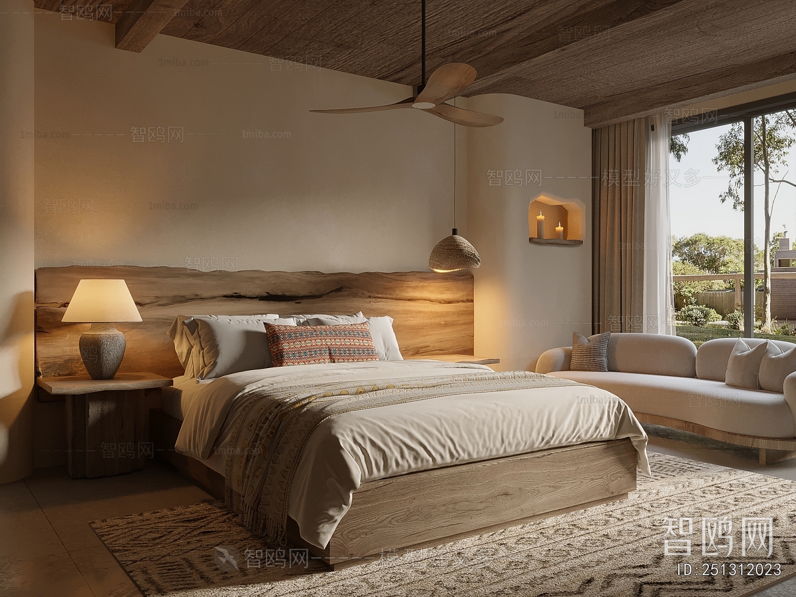 Wabi-sabi Style Club Space