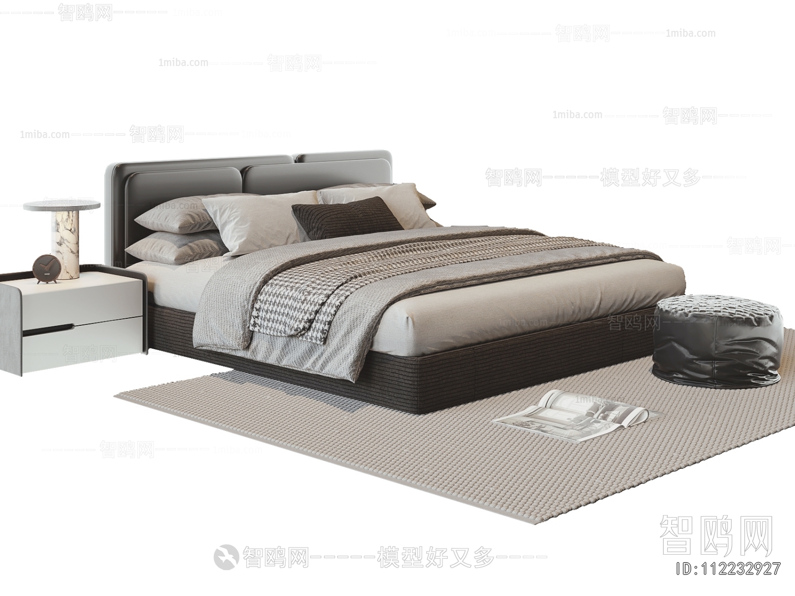 Modern Double Bed