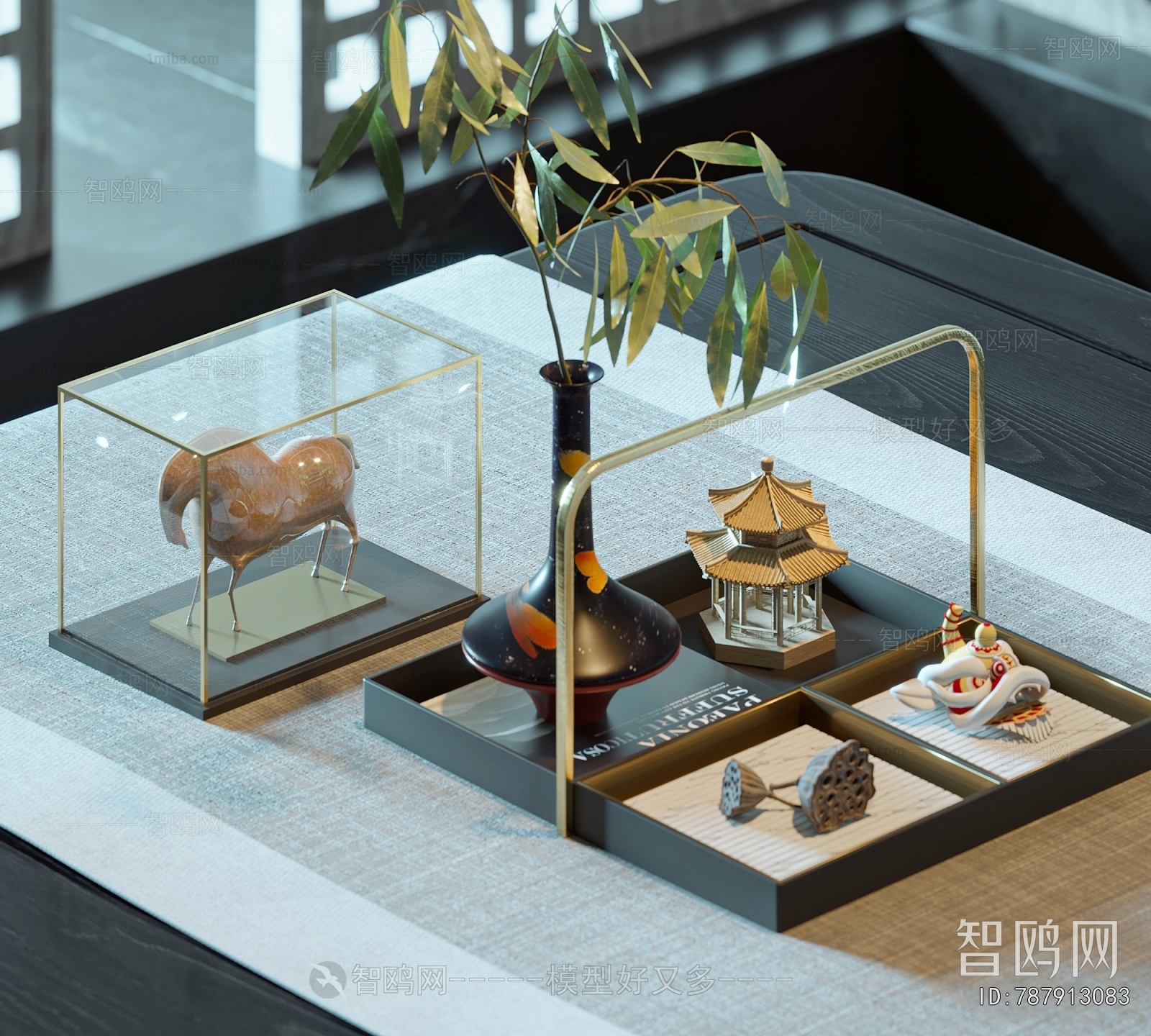 New Chinese Style Decorative Set