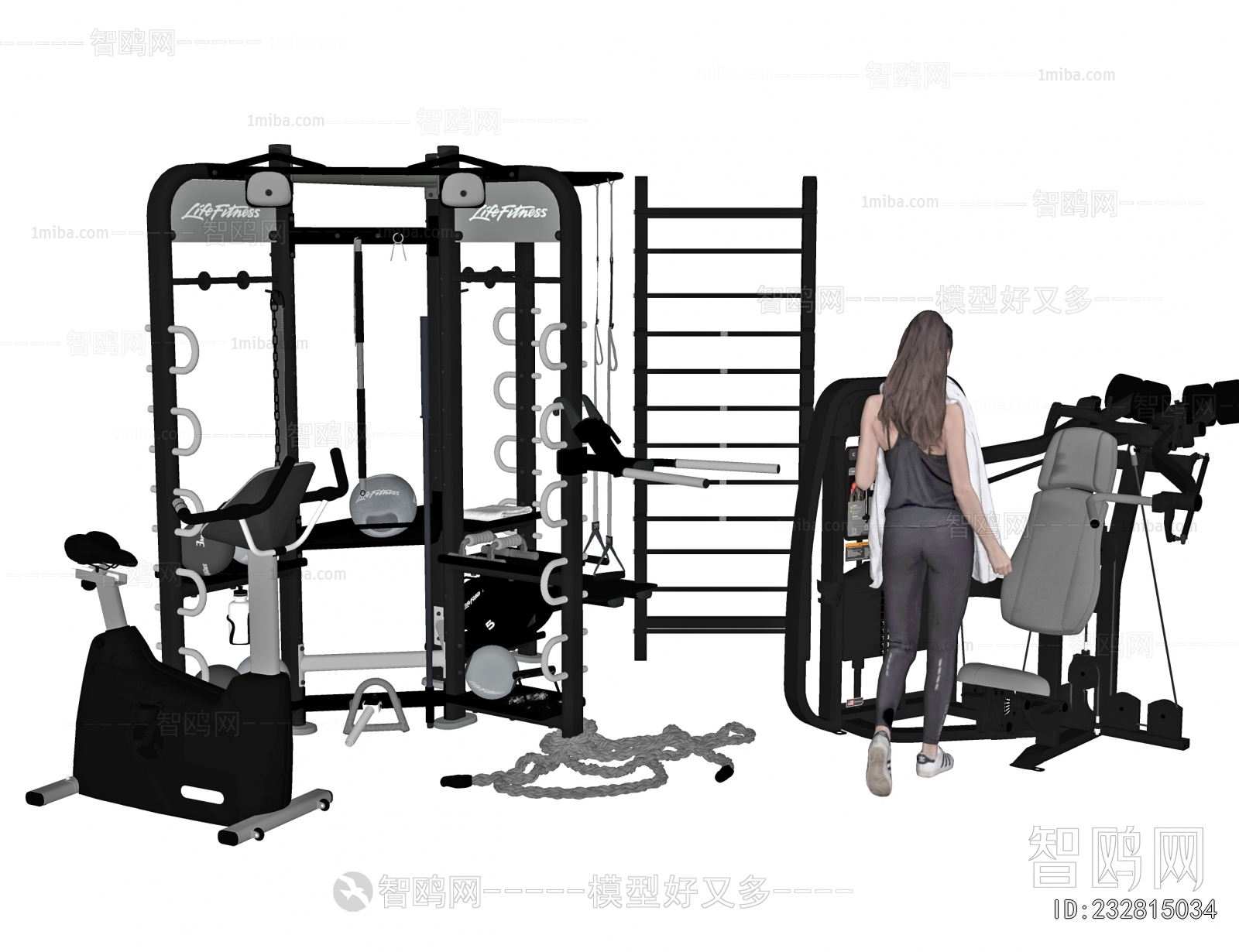 Modern Fitness Equipment