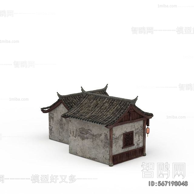 Chinese Style Ancient Architectural Buildings