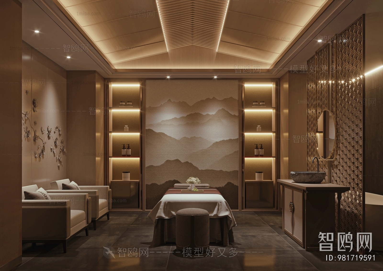 New Chinese Style SPA Beauty