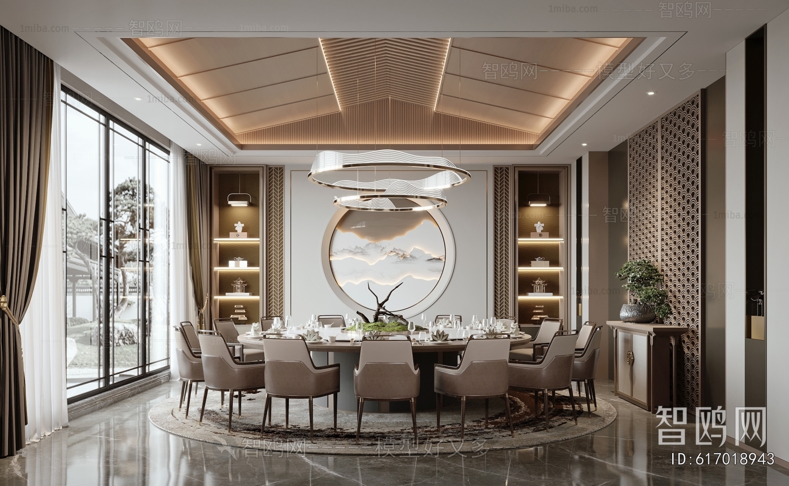 New Chinese Style Restaurant Box