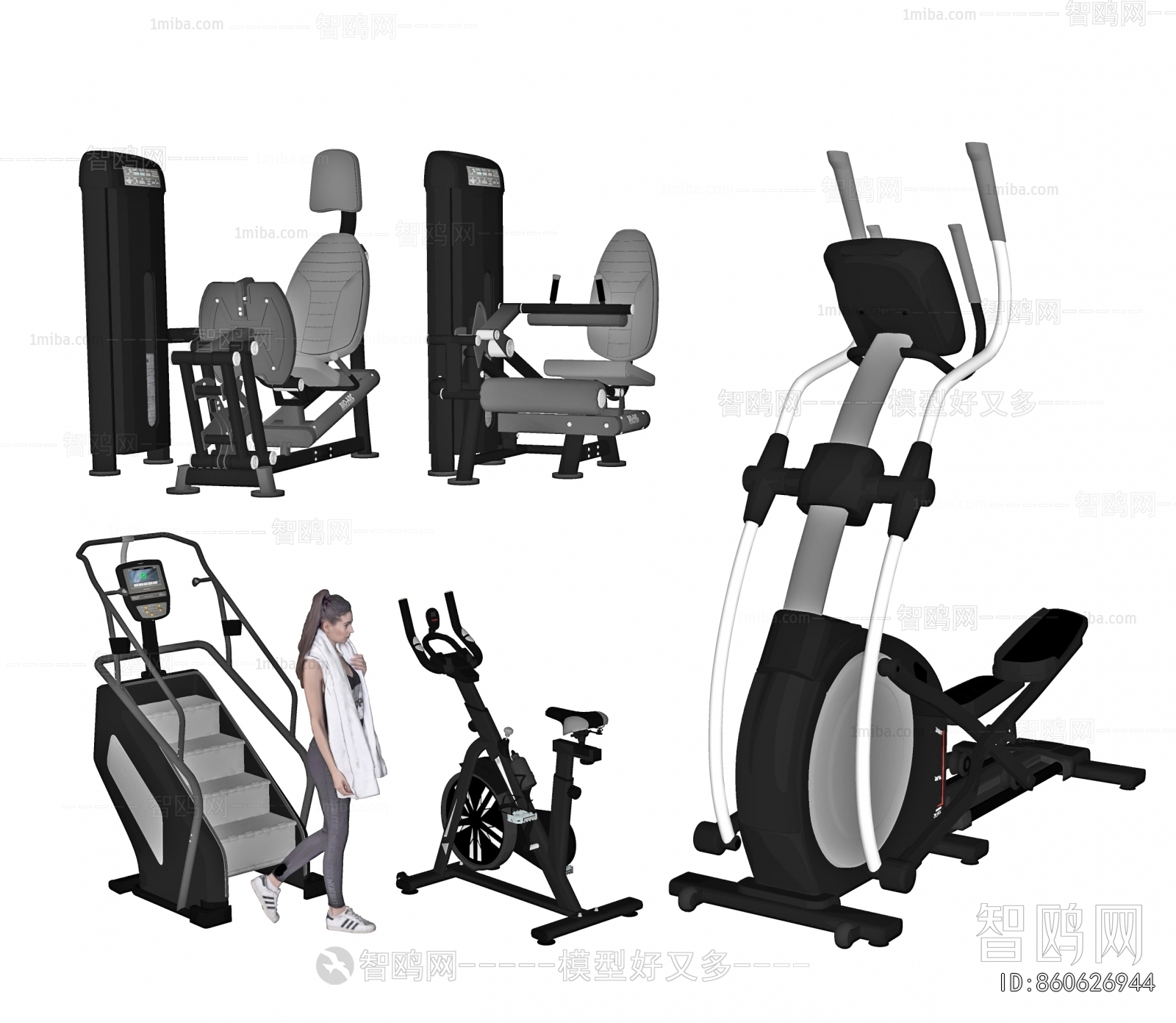 Modern Fitness Equipment