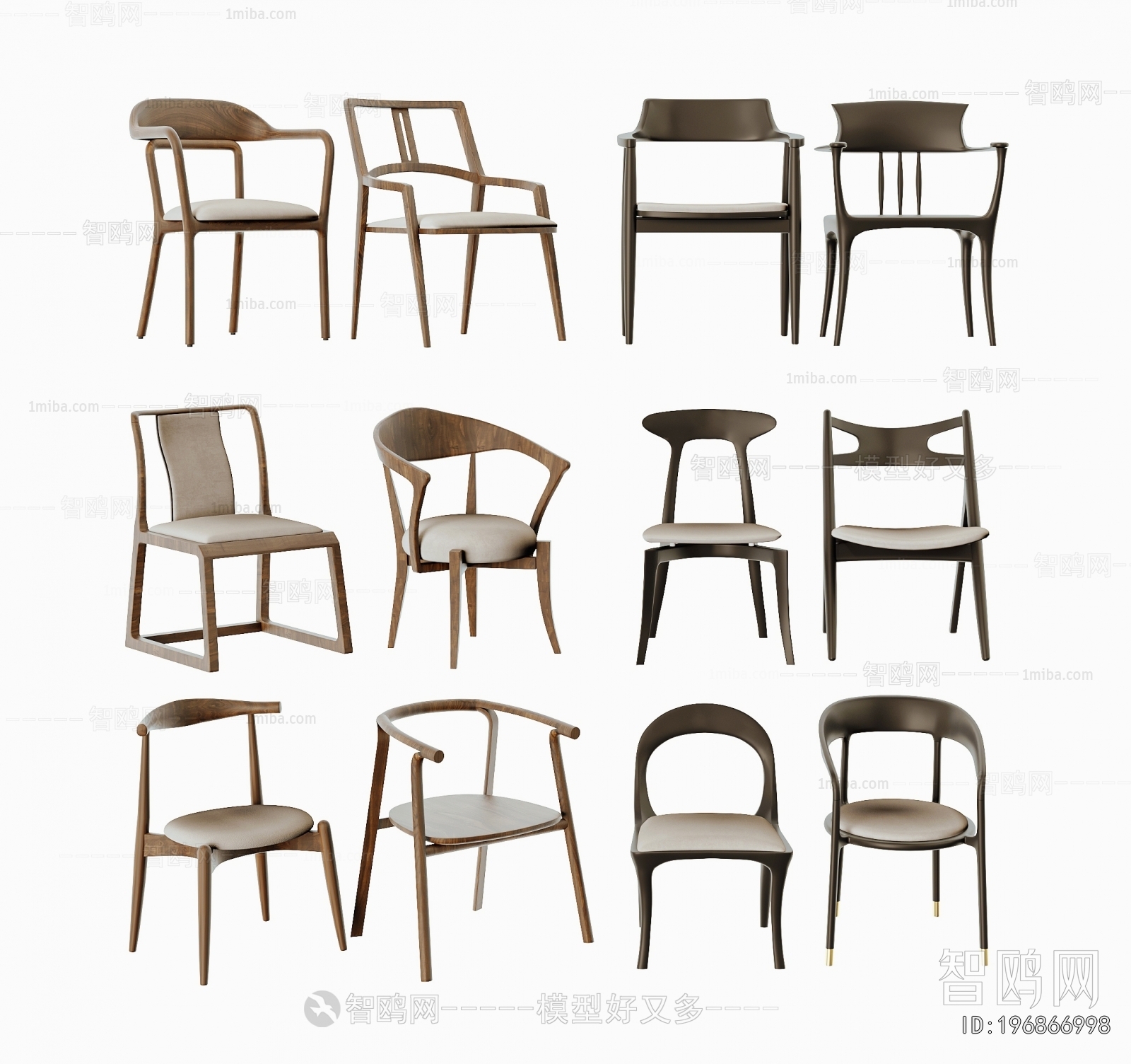 New Chinese Style Lounge Chair