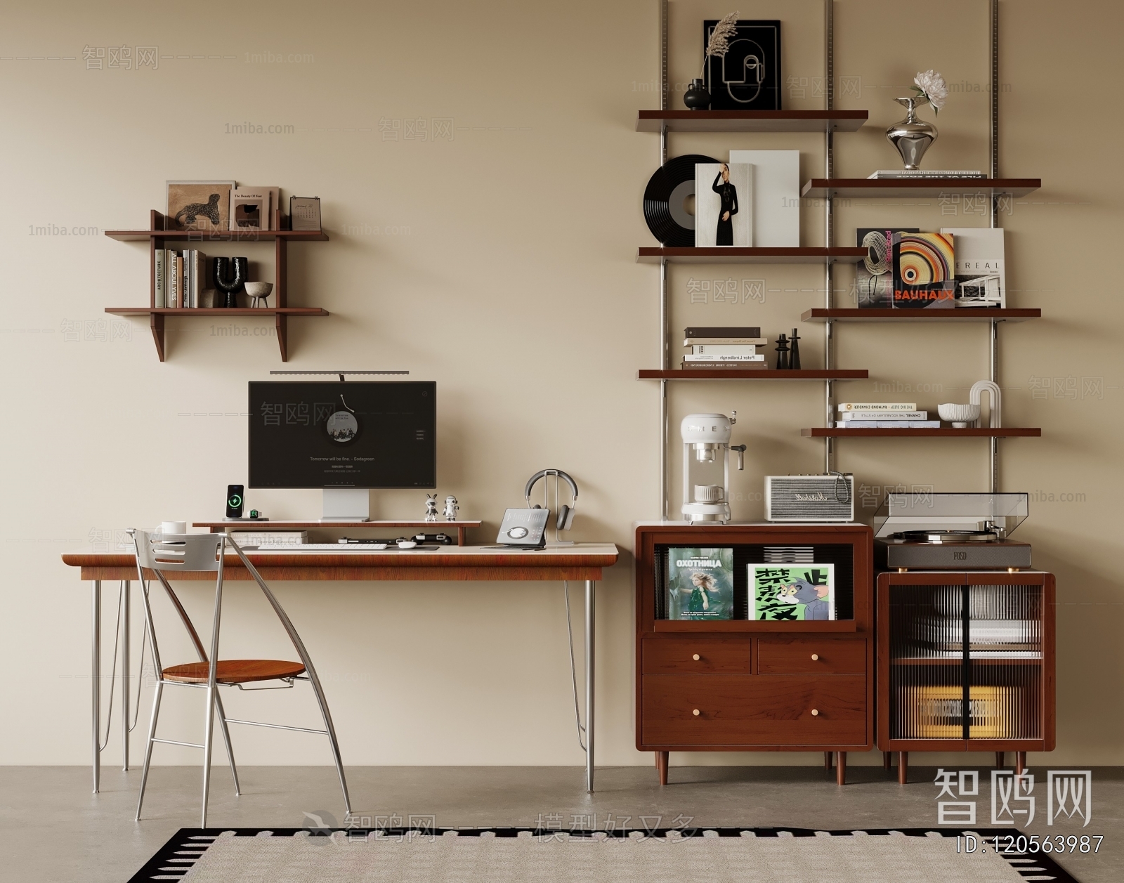 Modern Computer Desk And Chair