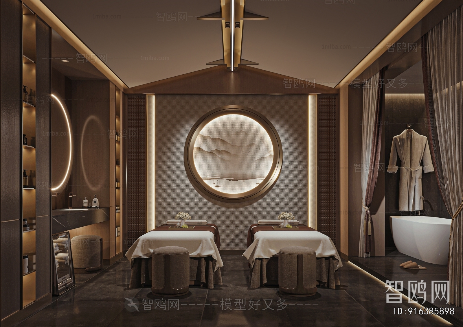 New Chinese Style SPA Beauty