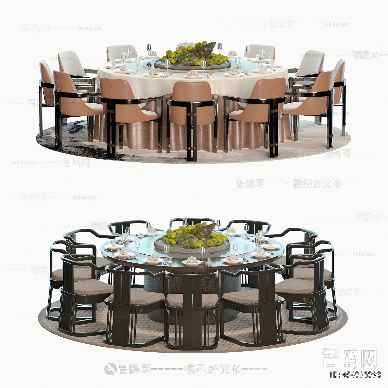 New Chinese Style Dining Table And Chairs