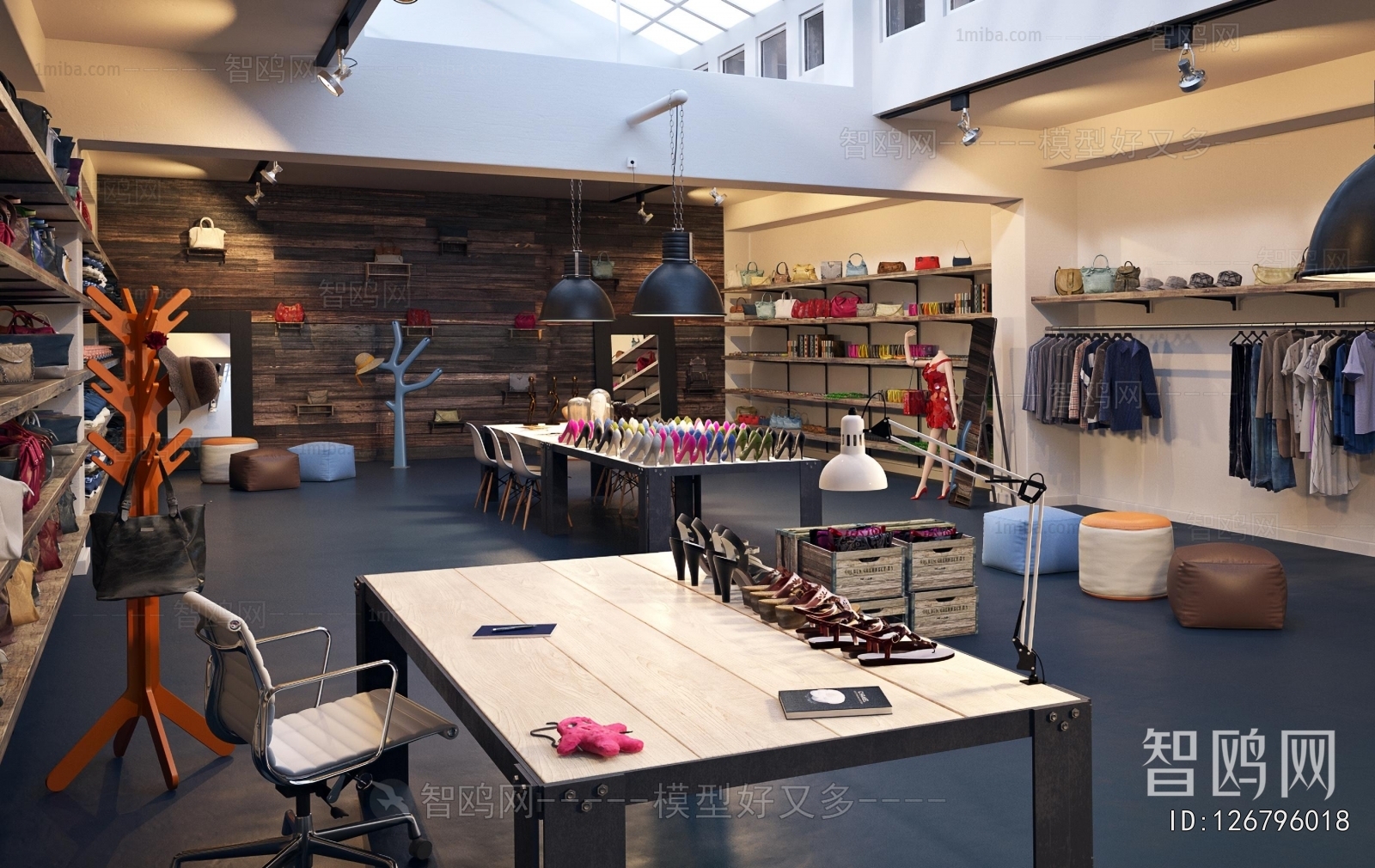 Modern Clothing Store