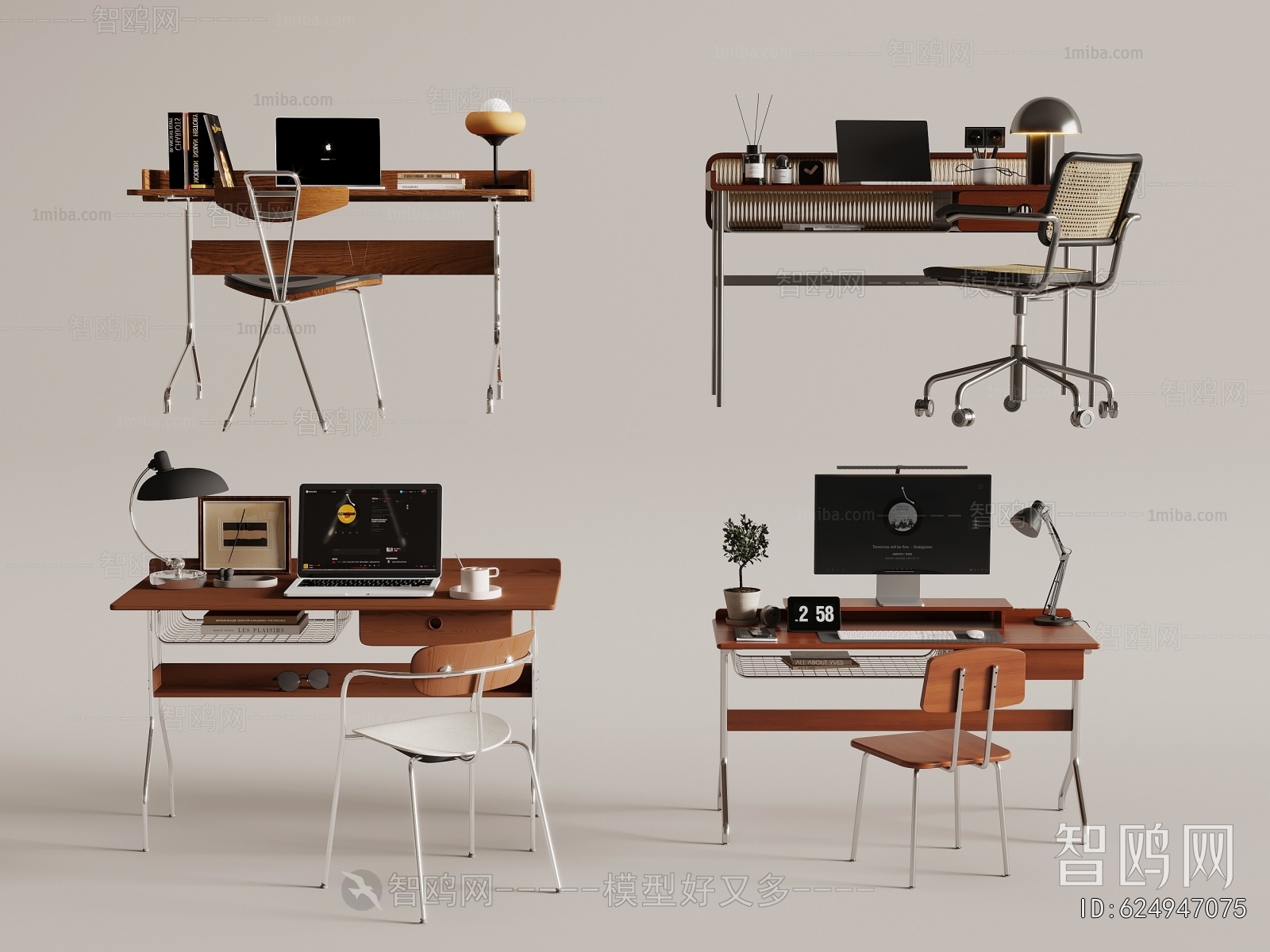 Modern Computer Desk And Chair