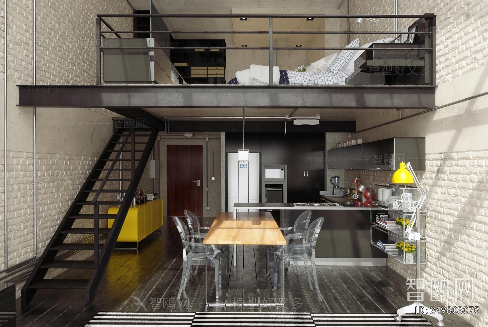 Industrial Style Apartment