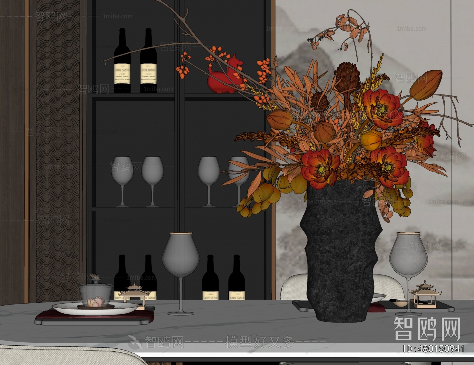 Modern Flower Arrangement