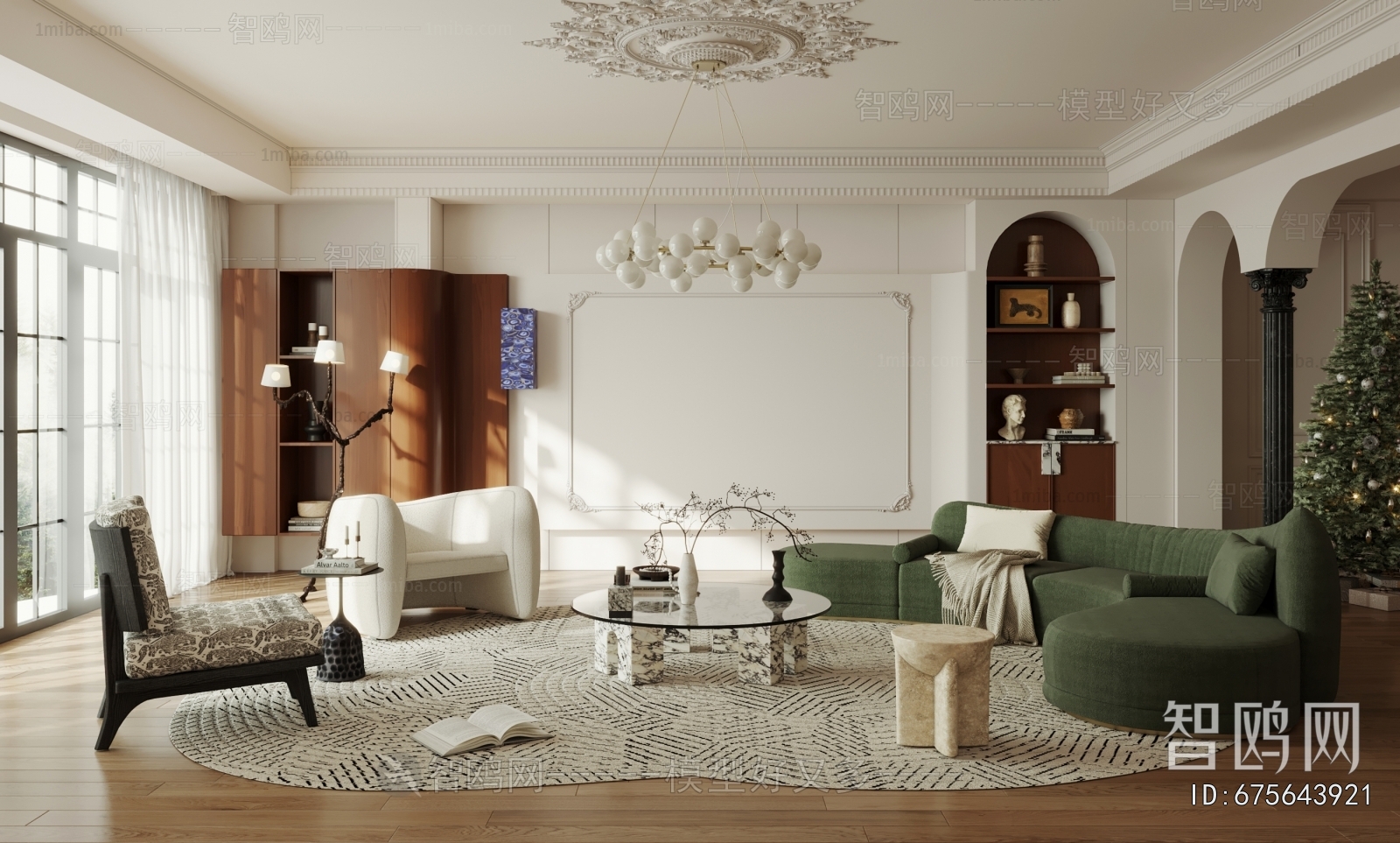 French Style A Living Room