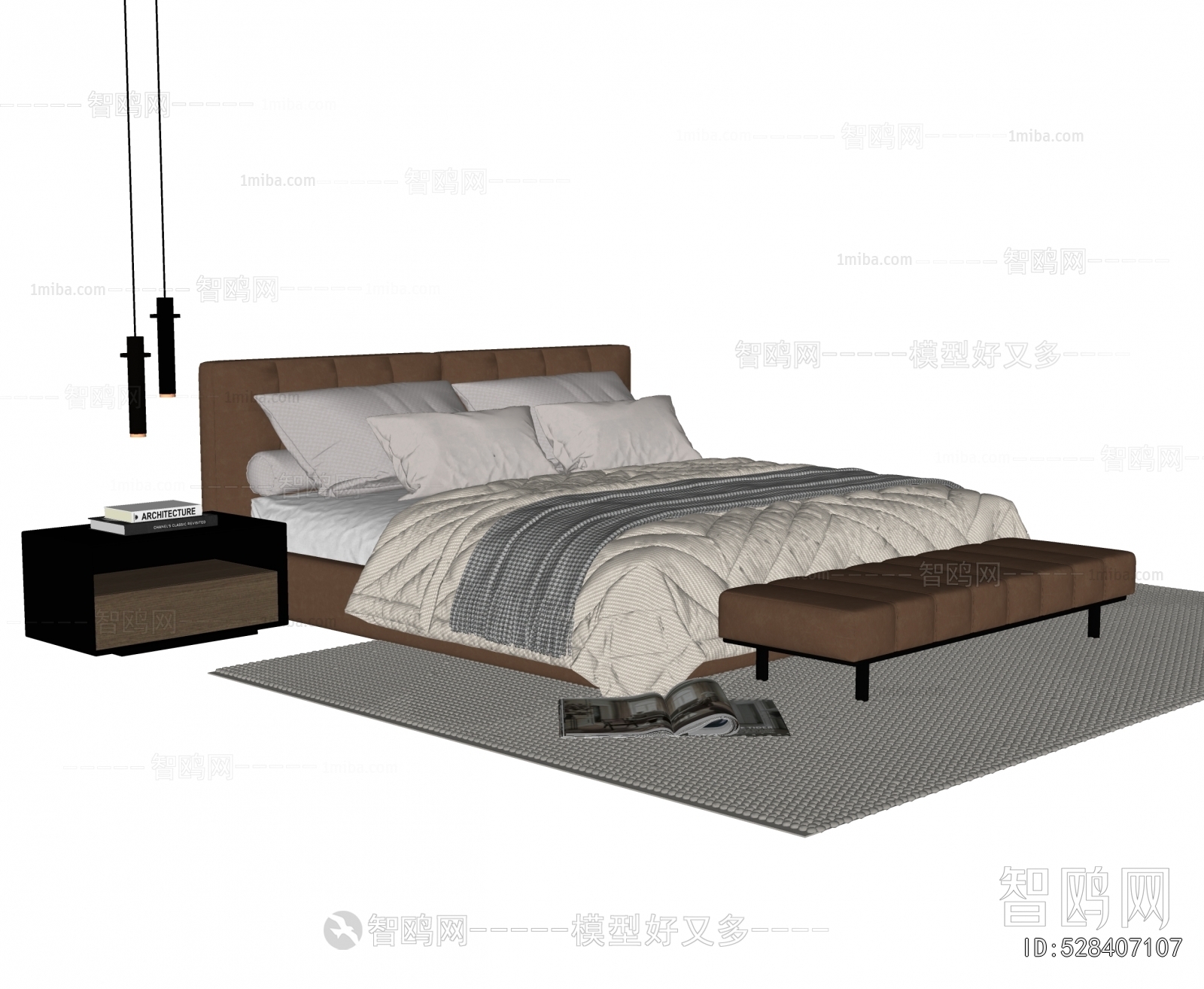 Modern Double Bed