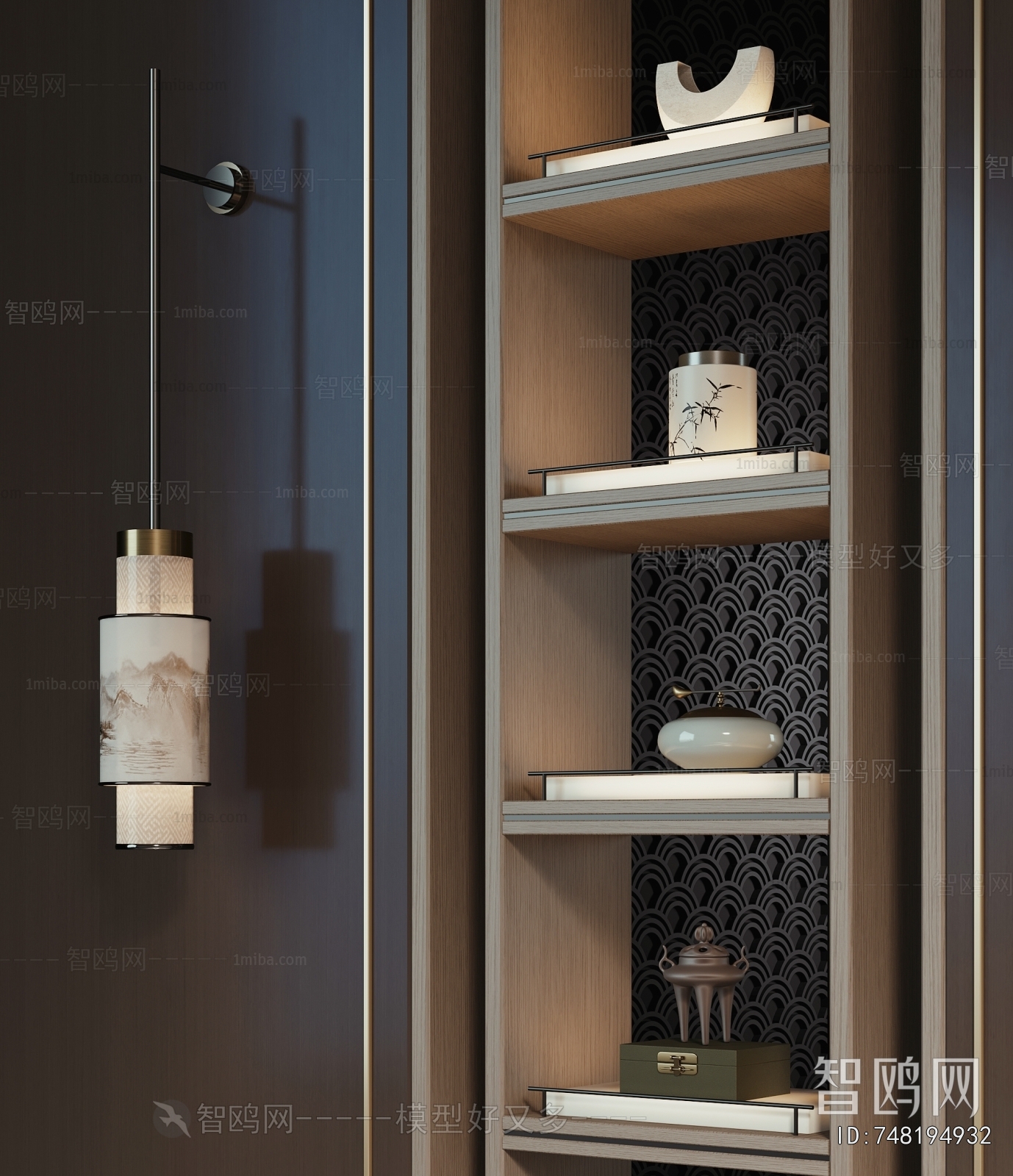 New Chinese Style Decorative Set