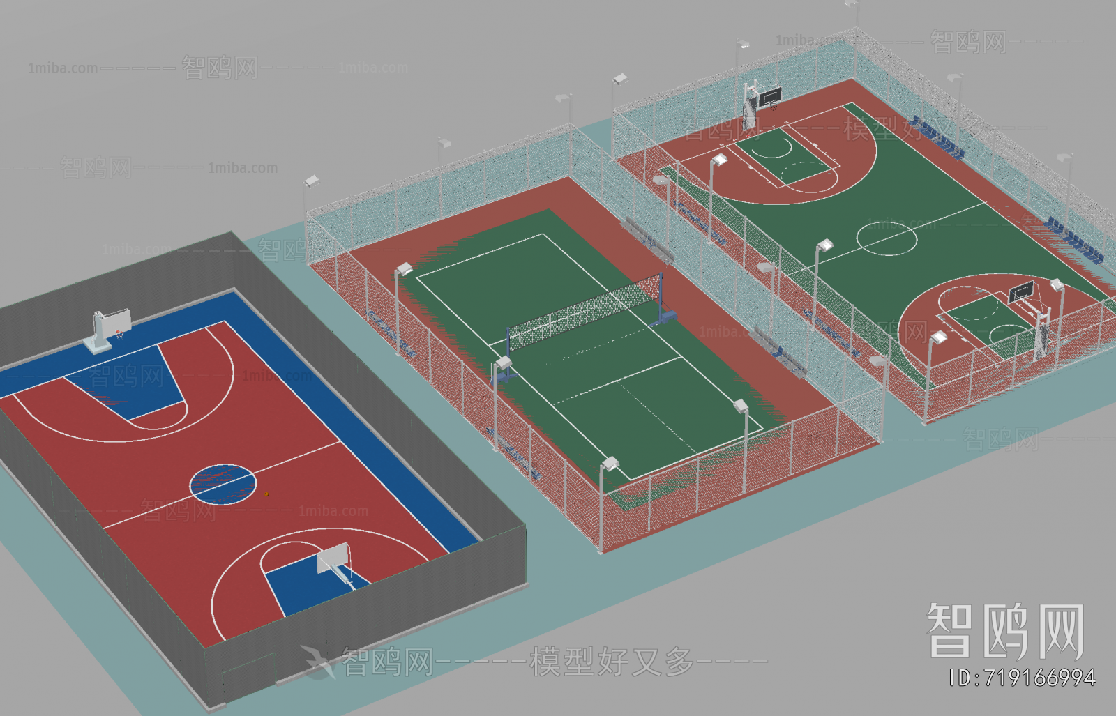 Modern Outdoor Sports Stadium