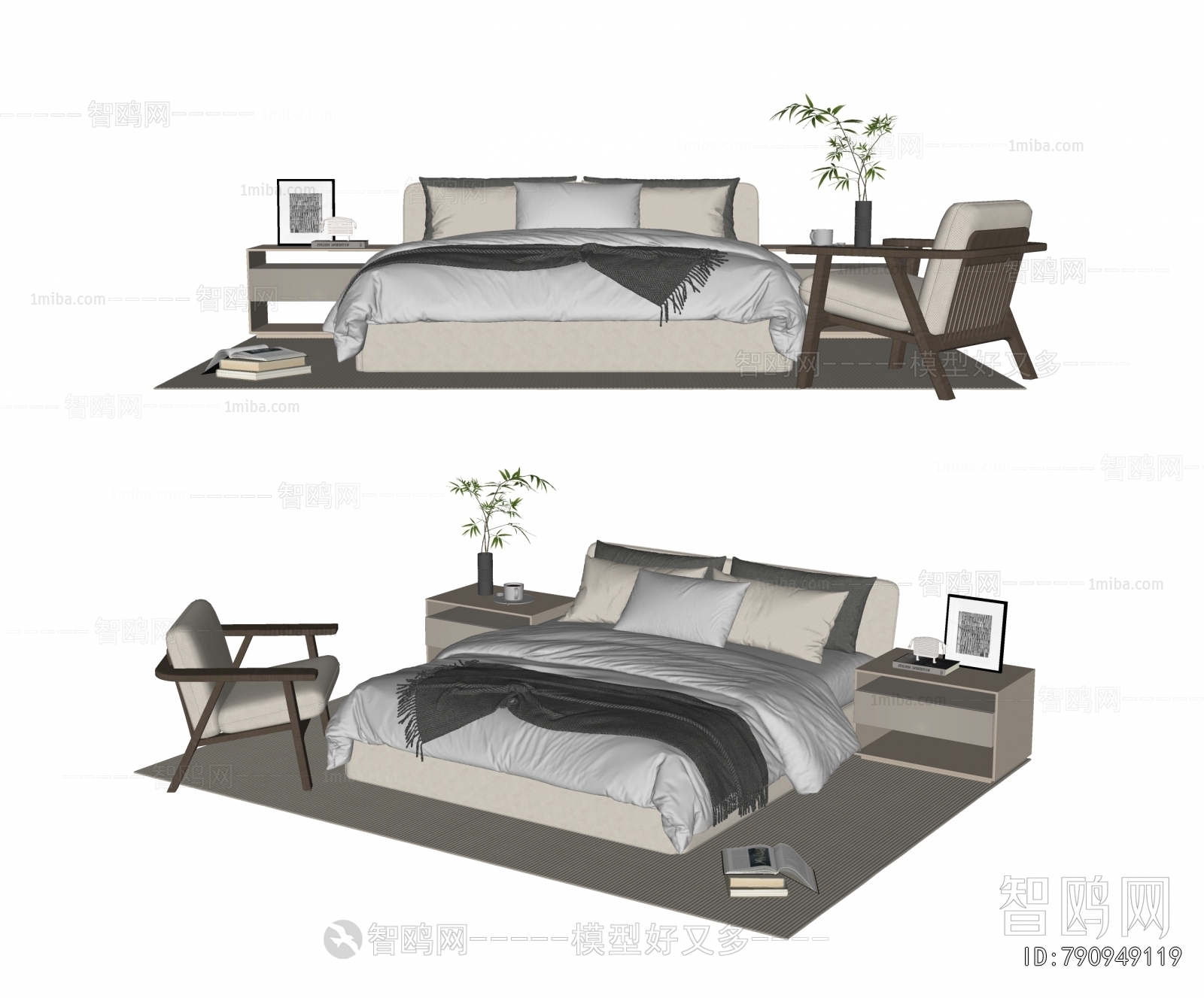 Modern Double Bed