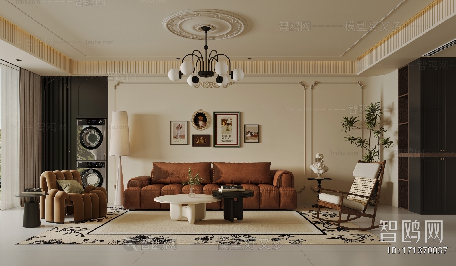 French Style A Living Room