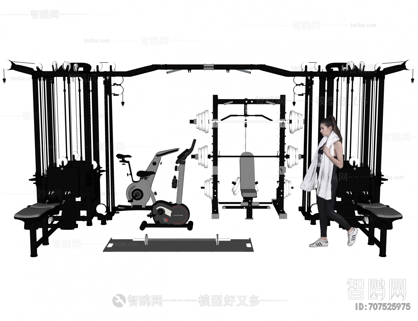 Modern Fitness Equipment