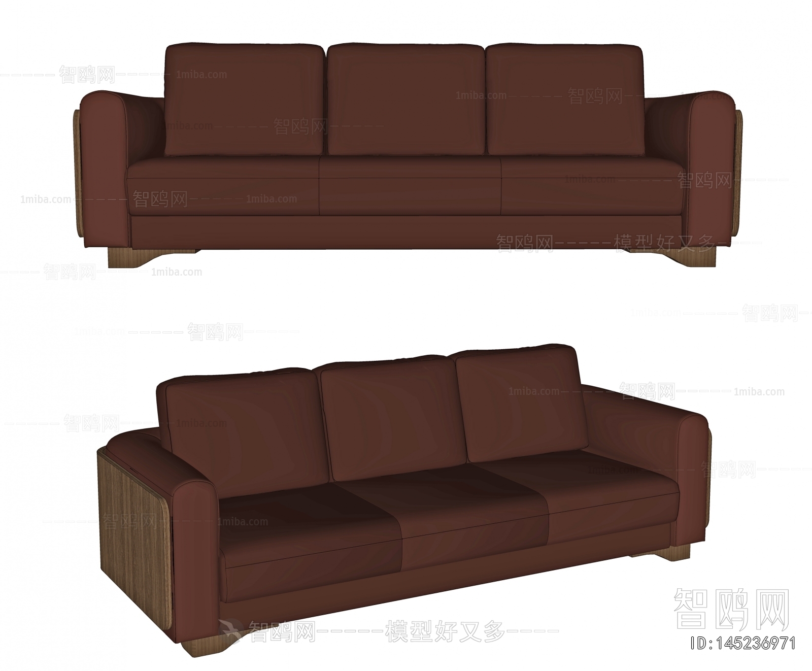 Modern Three-seat Sofa