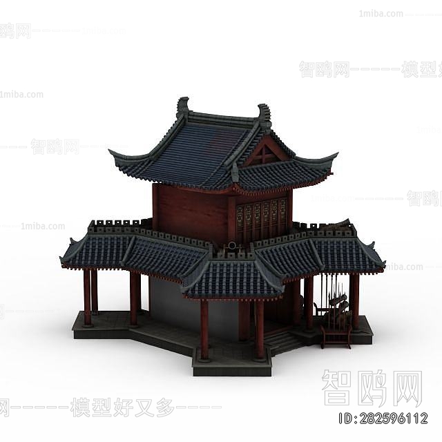 Chinese Style Ancient Architectural Buildings